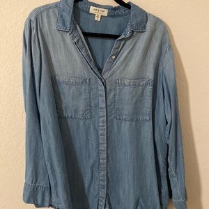 Anthropologie Cloth and Stone Buttondown 1x